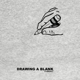 Drawing a blank (art by Jim Siergey) T-Shirt